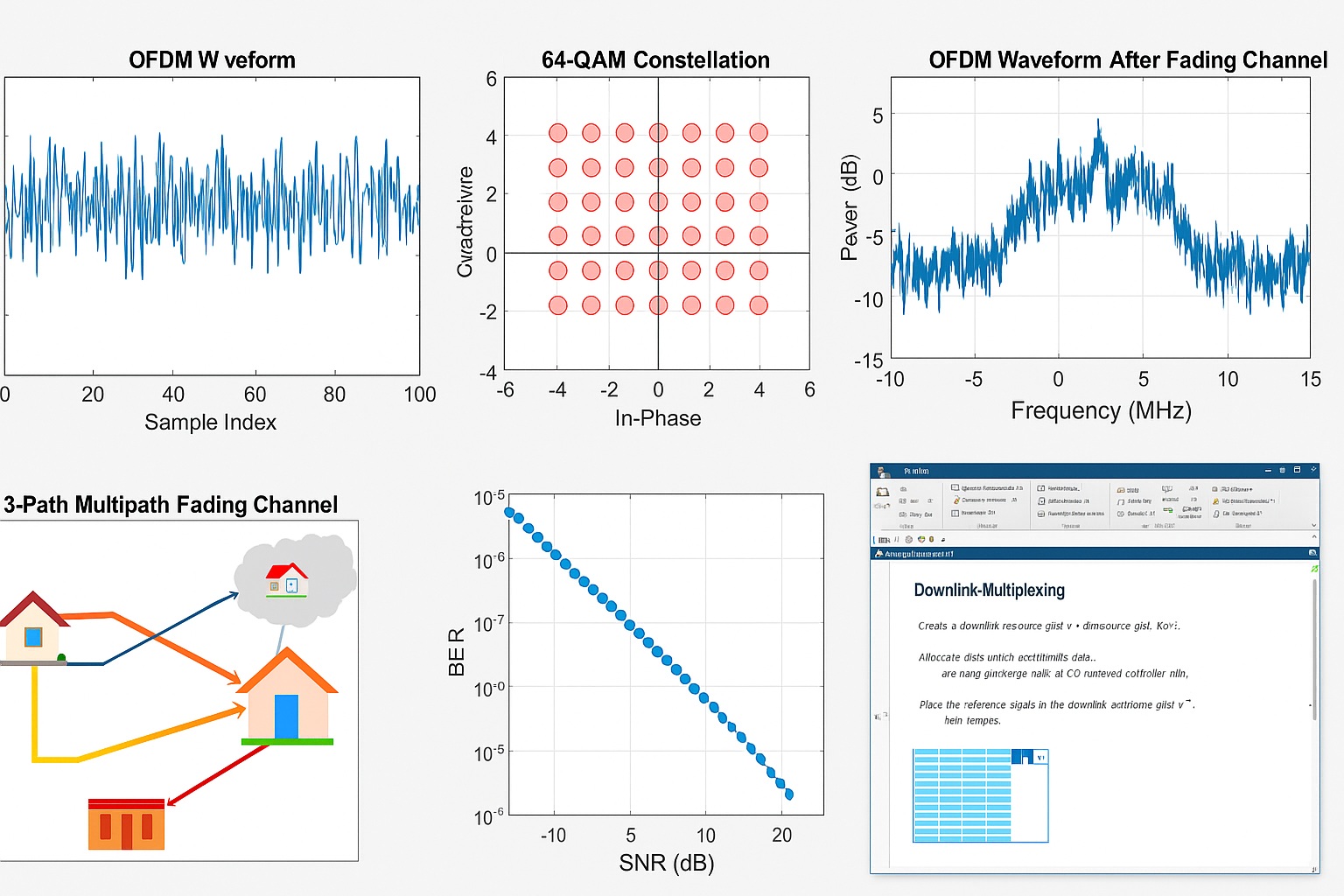 Cover: 5G NR Downlink Waveform — MATLAB